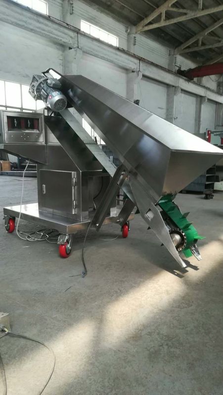 300 τσάντες ανά ώρα πατατών Μηχανή συσκευασίας με ζυγαριά ζυγού πατάτας, χαμηλό θόρυβο
