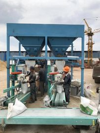 Ημι - αυτόματη μηχανή συσκευασίας άμμου μηχανών τοποθέτησης μέσα σε σάκκο αμμοχάλικου 1500-1800 τσάντες ανά ώρα